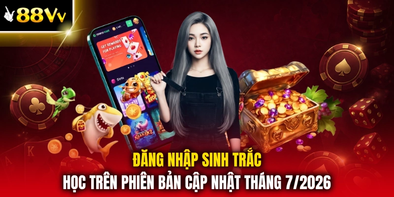 Đăng nhập sinh trắc học trên phiên bản cập nhật tháng 7/2026
